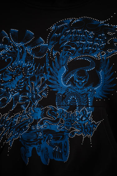 Flames & Stuff Black/Blue