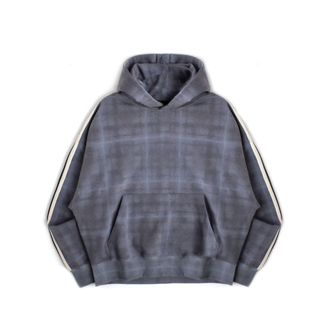 HAZE PLAID HOODIE