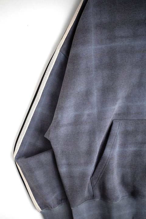 HAZE PLAID HOODIE