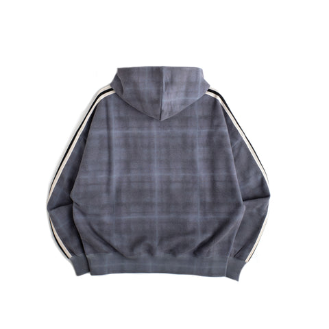 HAZE PLAID HOODIE