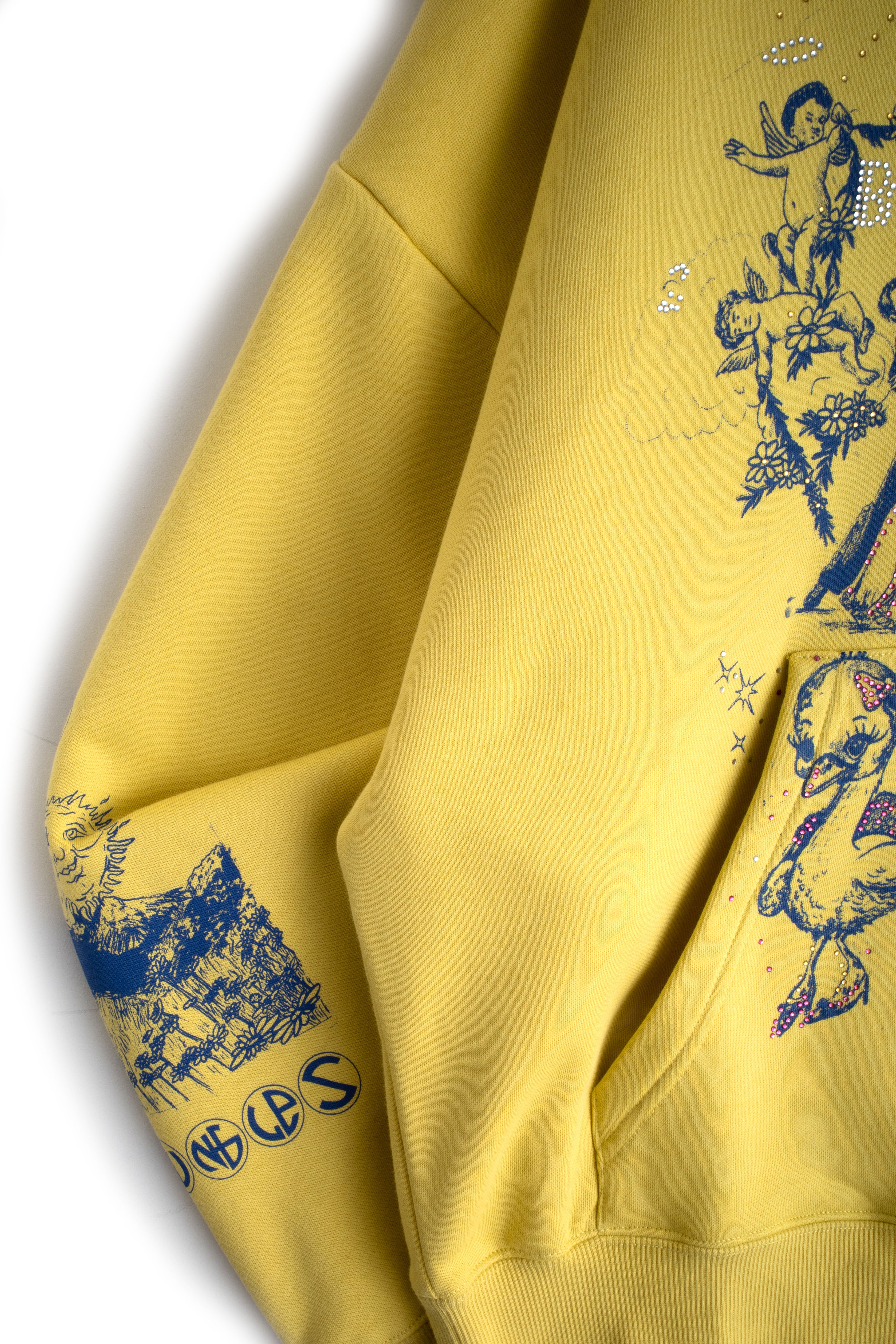 ALREADY IN HEAVEN HOODIE YELLOW – JUNGLES