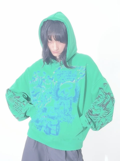 FLAMES & STUFF HOODIE