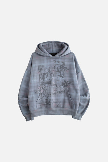 Find Truth Hoodie Plaid