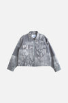 Flaming Dolphins Trucker Jacket