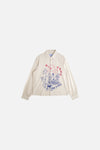 Scribbles Satin Shirt