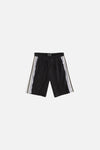 Weave Trim Pleat Short