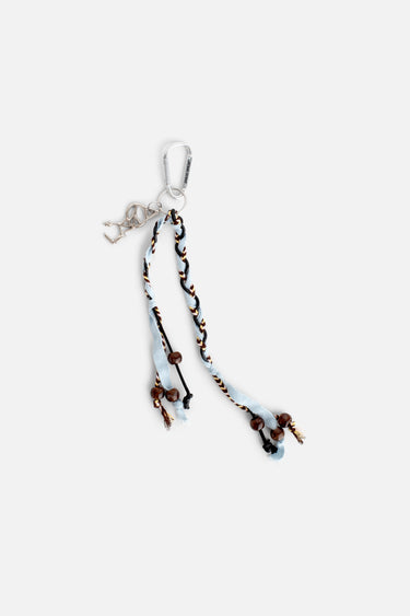 Peace-man Woven Carabiner Keychain