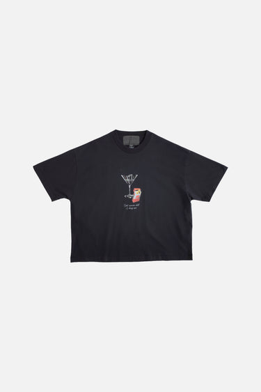 Double Happines SS Tee Black