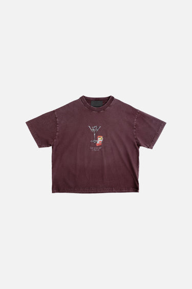 Double Happiness SS Tee Brown