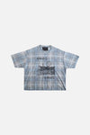 Field Of Daisies Plaid Tee