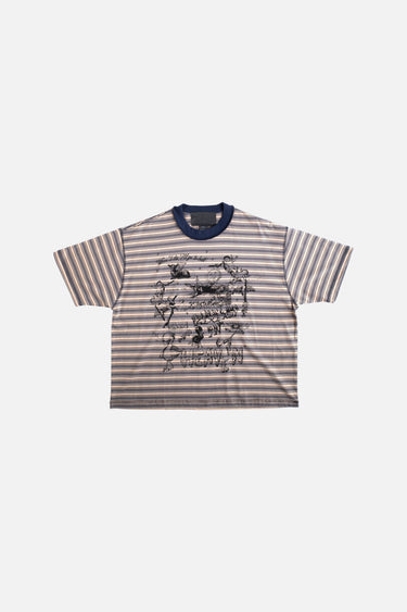 Already In Heaven Striped Tee