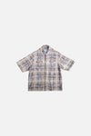 Air Brush Plaid Button Up