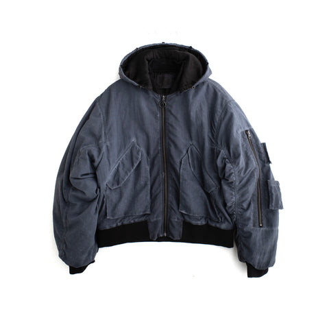 FUR HOOD BOMBER