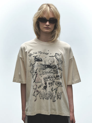 Already In Heaven tee Birch