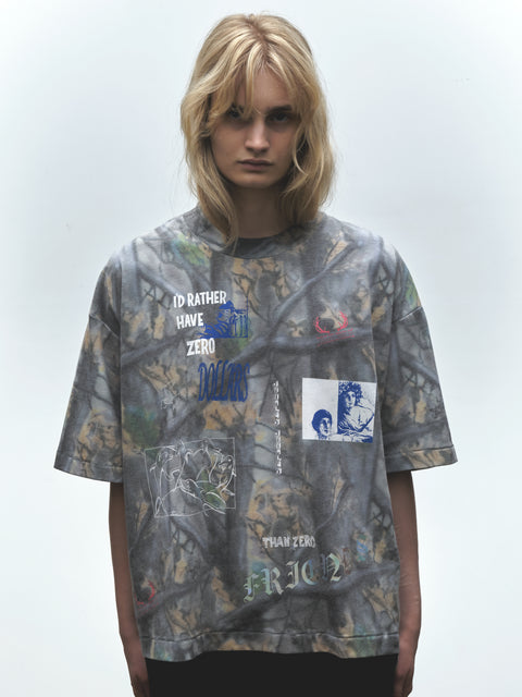 I'D RATHER CAMO TEE