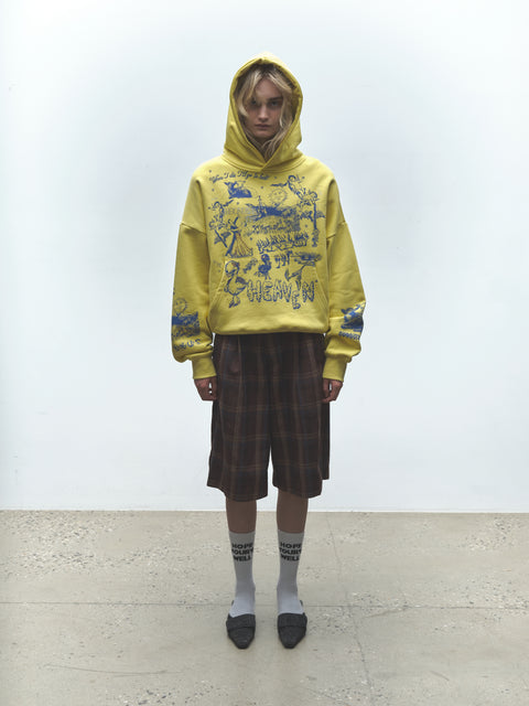 ALREADY IN HEAVEN HOODIE YELLOW