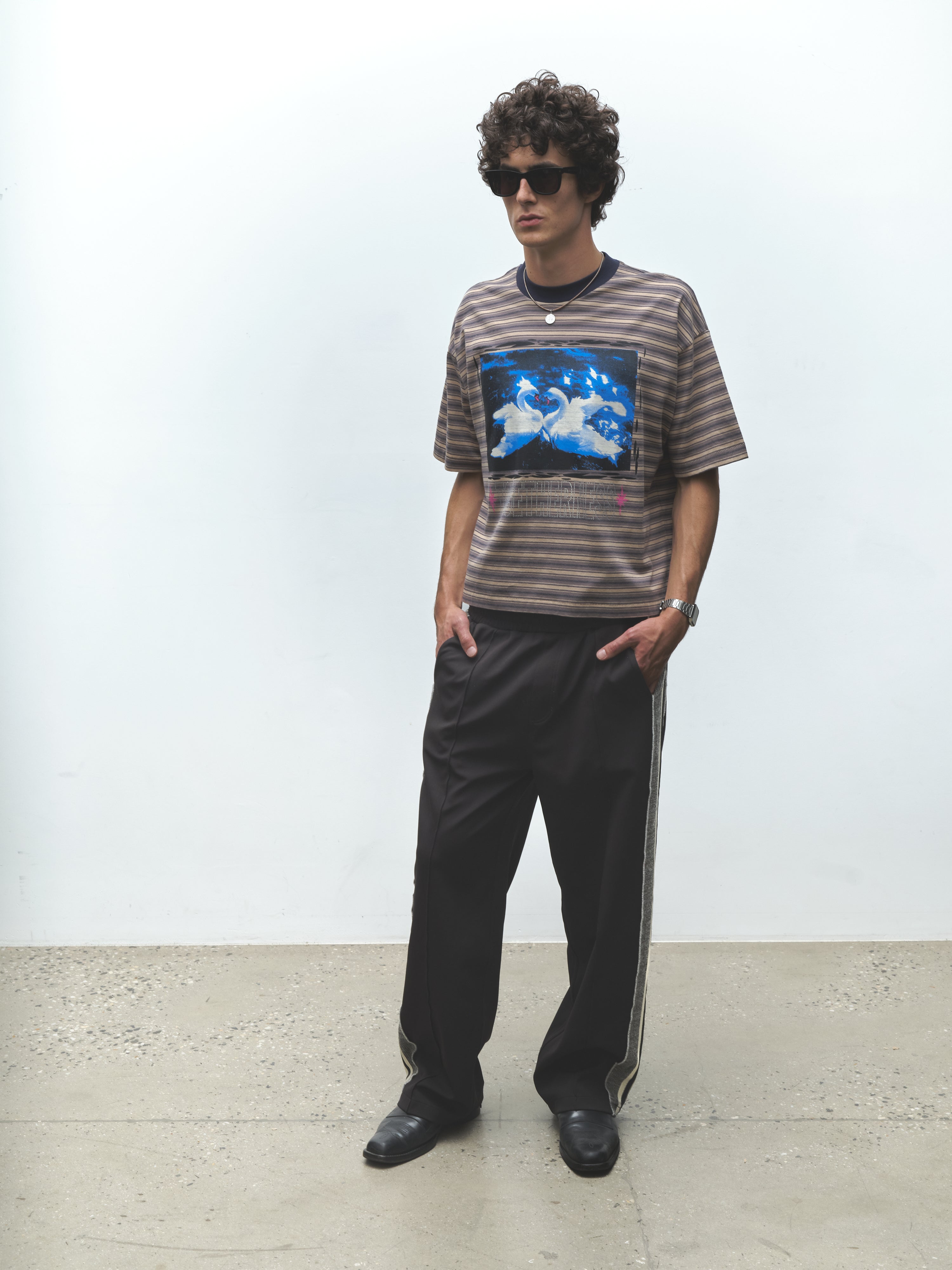 kolor(カラー) 24SS Side Slit Panels Pants KNIT PANEL PANTS – JUNGLES