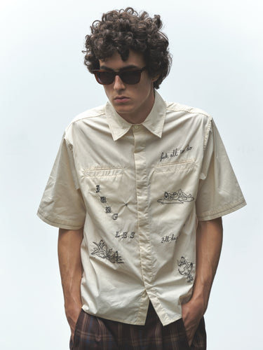 Fuck All To Do Button Up