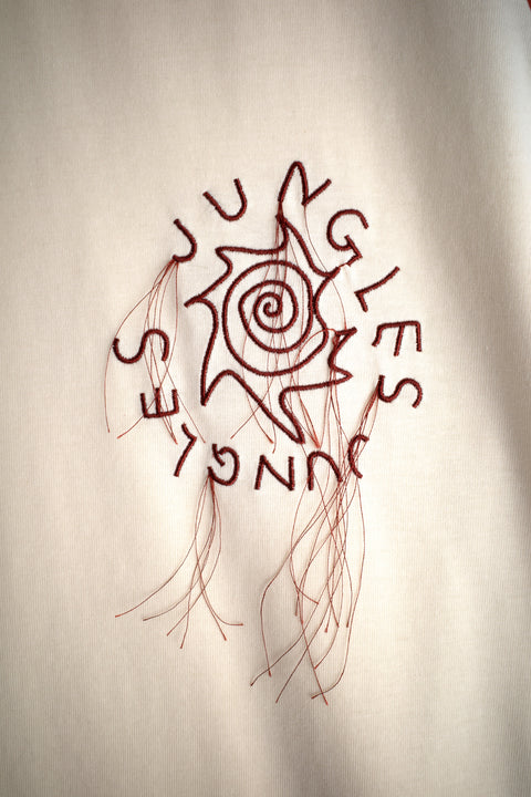 DOUBLE LAYER RAGLAN TEE- RUST