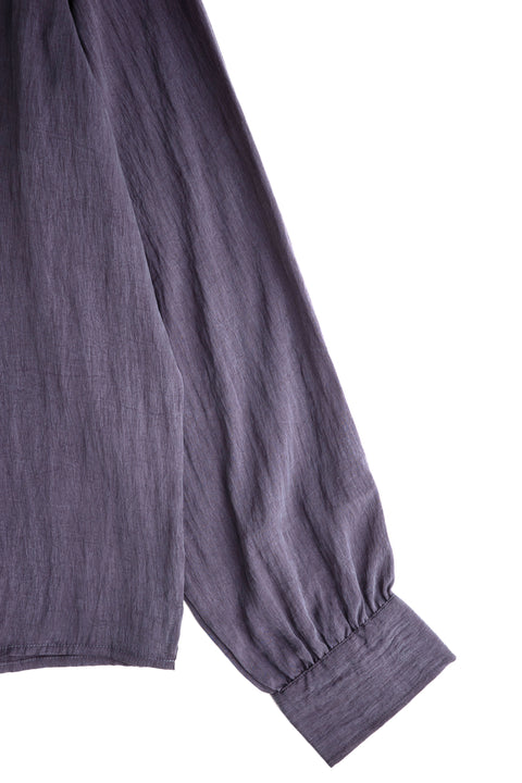 CRINKLE BUTTON UP SHIRT