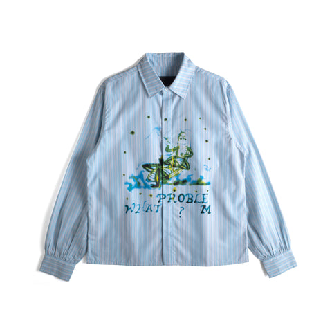 WHAT PROBLEM? BUTTON UP