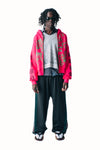 Hope You're Well Zip Hood Pink