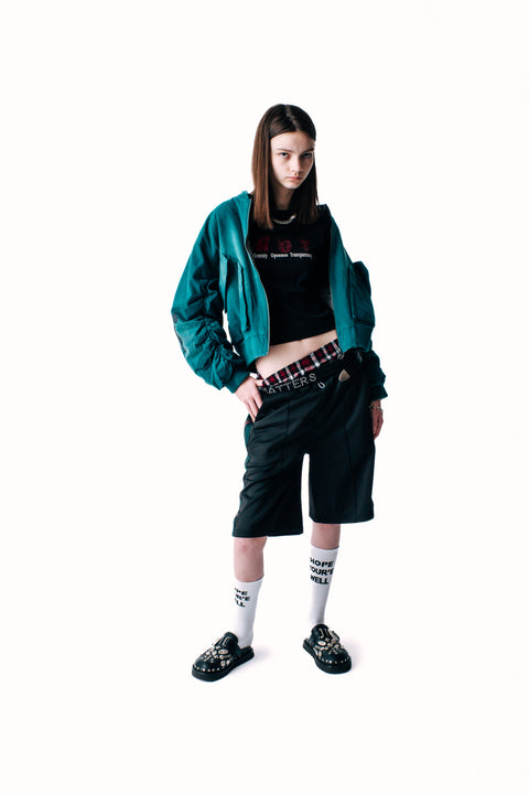 YOU CAN CUT ALL THE FLOWERS BOMBER JACKET