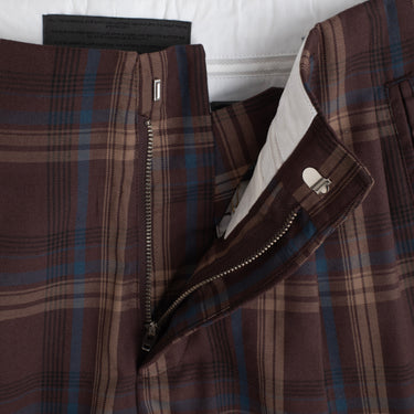 Hollywood Waist Plaid Shorts