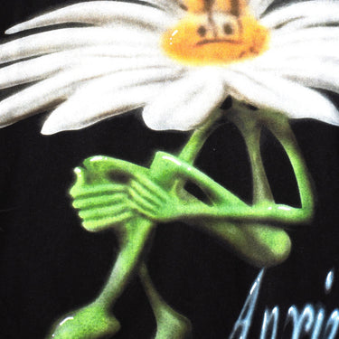 Anxiety Flower Tee Black