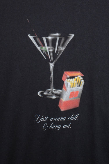 Double Happines SS Tee Black