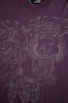 Flames & Stuff Tee - Vintage Purple