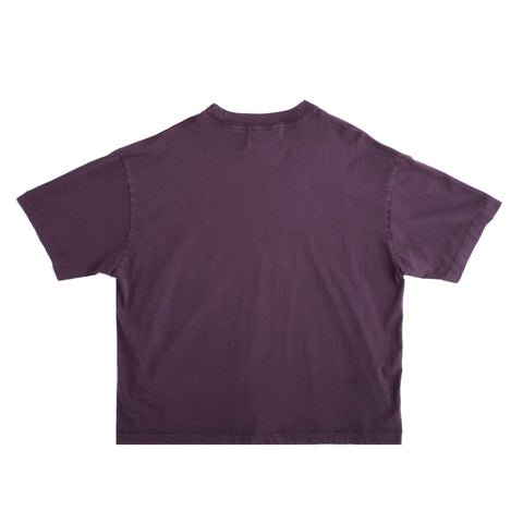 FLAMES N STUFF TEE- VINTAGE PURPLE