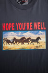 Horses Tee Charcoal