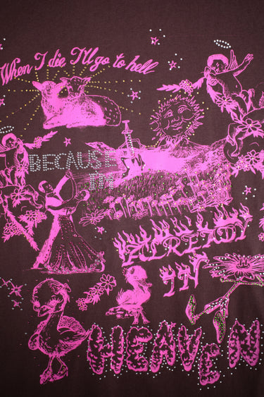Already In Heaven Tee Brown