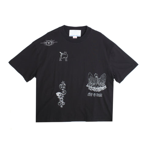 LIFE IS MAGICK TEE- BLACK