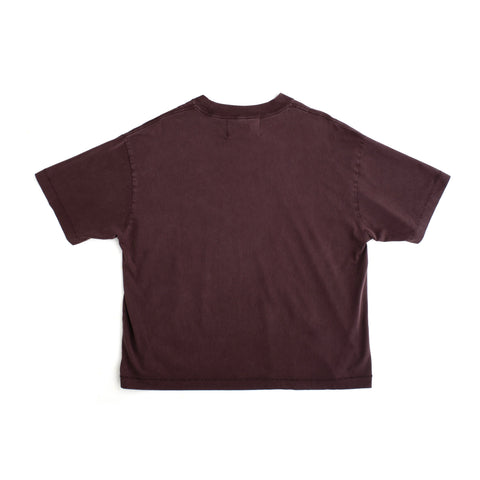 LIFE IS MAGICK TEE-VINTAGE BROWN