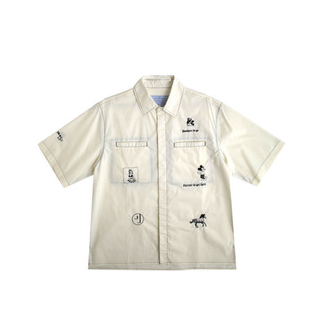 NOWHERE BUTTON UP