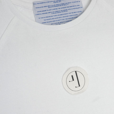 Patch Logo Fitted Raglan Tee