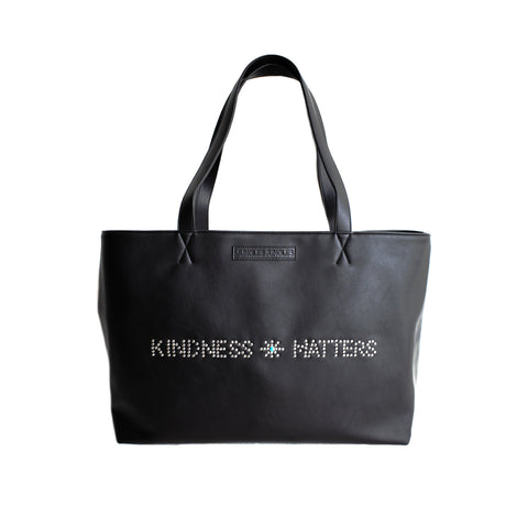 KINDNESS MATTERS LEATHER BAG