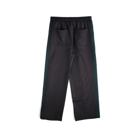 WEAVE TRIM PINTUCK PANTS