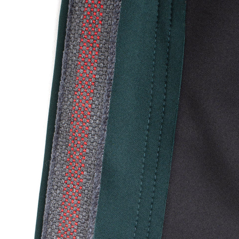 WEAVE TRIM PINTUCK SHORTS