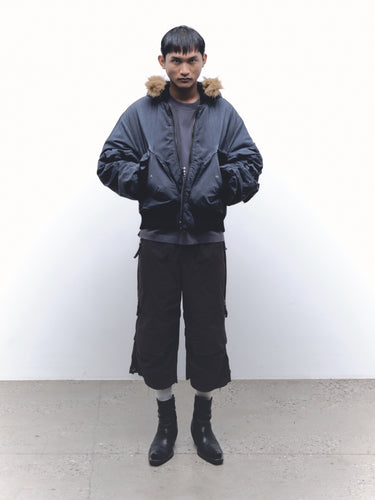 Fur Hood Bomber
