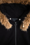 Fur Trim Hoodie