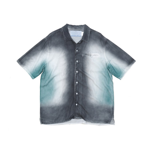Spray Dyed Button Up Shirt